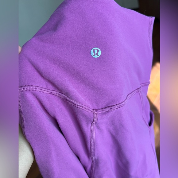 Lululemon Align High-Rise Pant 25" Pocket Size 4 Vivid Plum - Picture 3 of 4